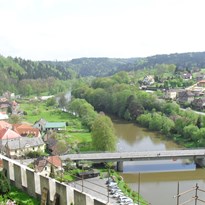 Výhled z Českého Šternberku